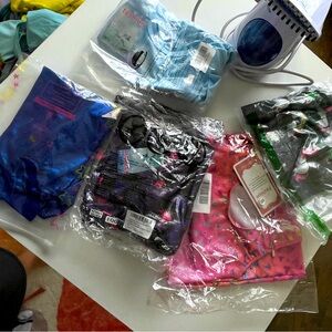 Let's Dance and Jump around in leotards and tutu's with a bag! Girls SOLD